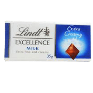 lindt excellence milk chocolate bar