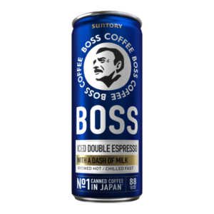 suntory boss iced double espresso can