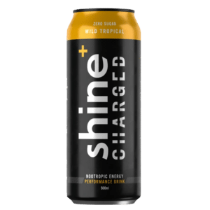 shine+ charged nootropic energy drink