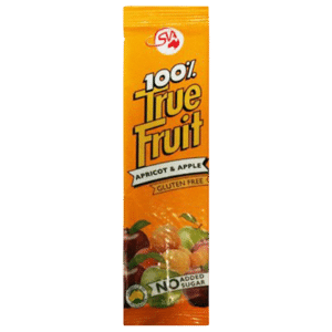100% true fruit apricot and apple bar