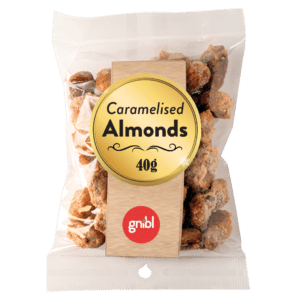 caramelised almonds