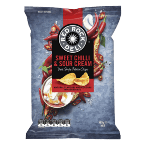 red rock deli sweet chilli & sour cream chips