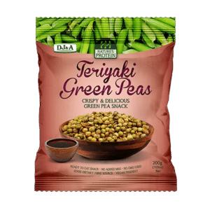nature's protein teriyaki green peas