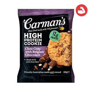 Carman's high protein chocolate chip cookie
